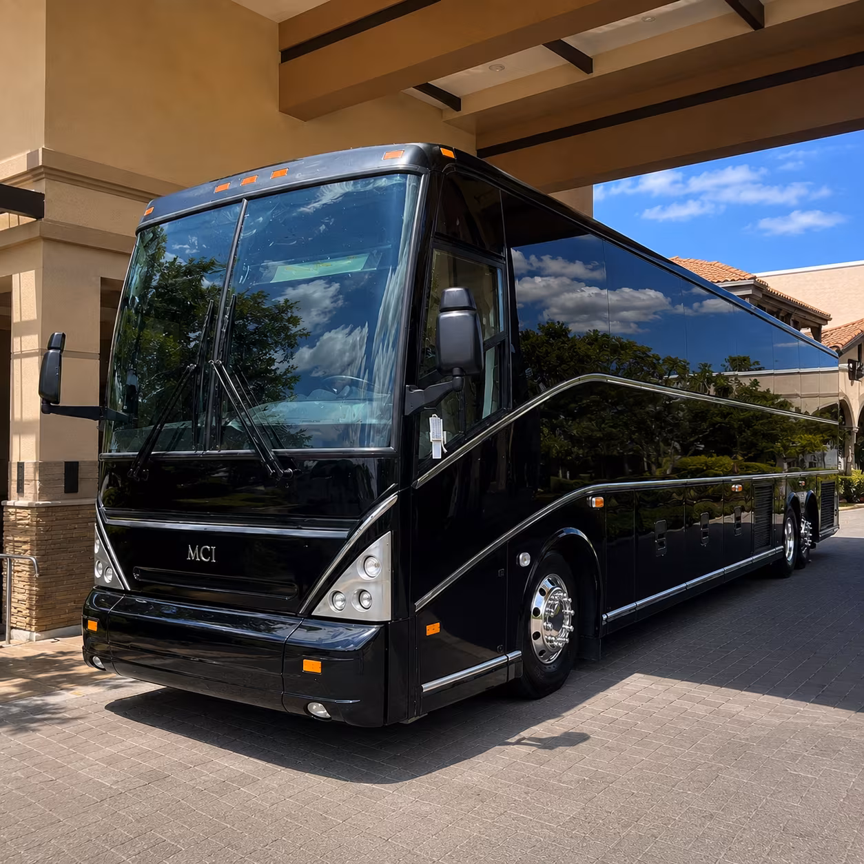 east orange concert transportation onboard seating