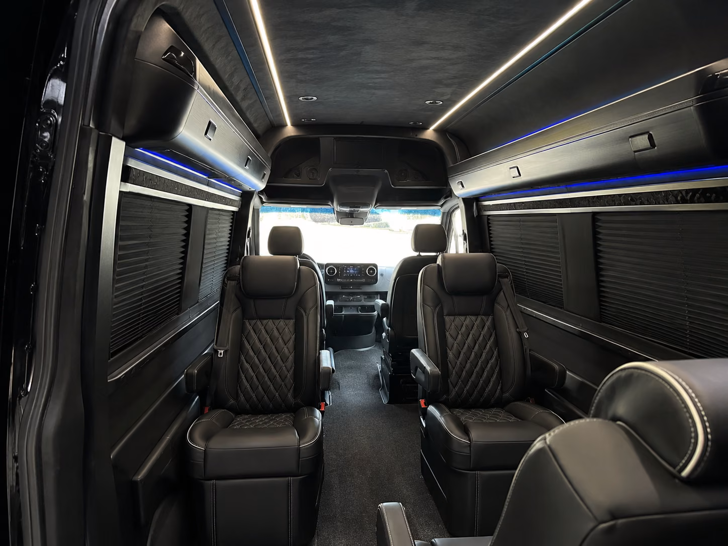 east orange private event transportation onboard seating