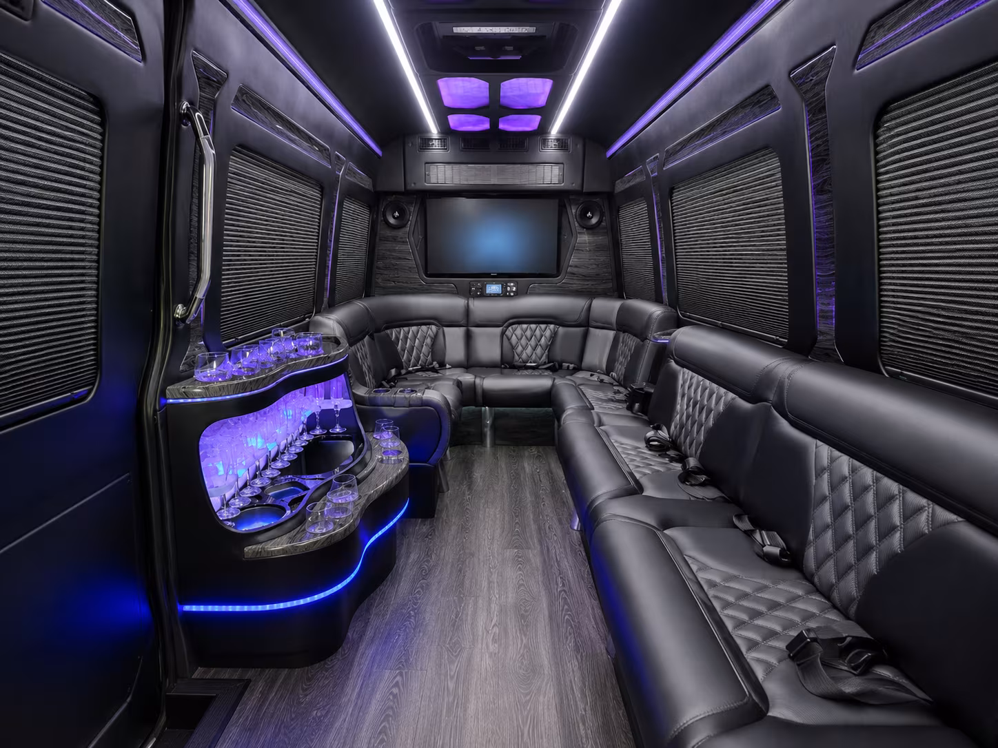 whatever your long distance route find a bus that fits your group
